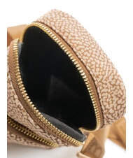 BORBONESE CLASSICA Smartphone holder micro bag Beiger sea - Women&rsquo;s Bags - 5