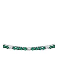 MORELLATO TESORI  925 silver bracelet green - Bracelets - 3
