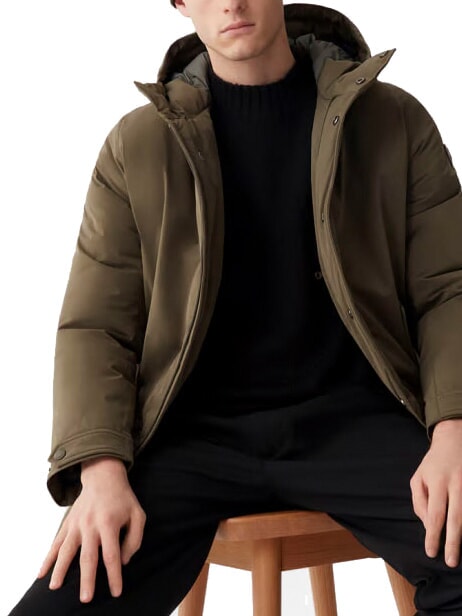 ENDURANCE Padded parka with hood bush - Men's Jackets
