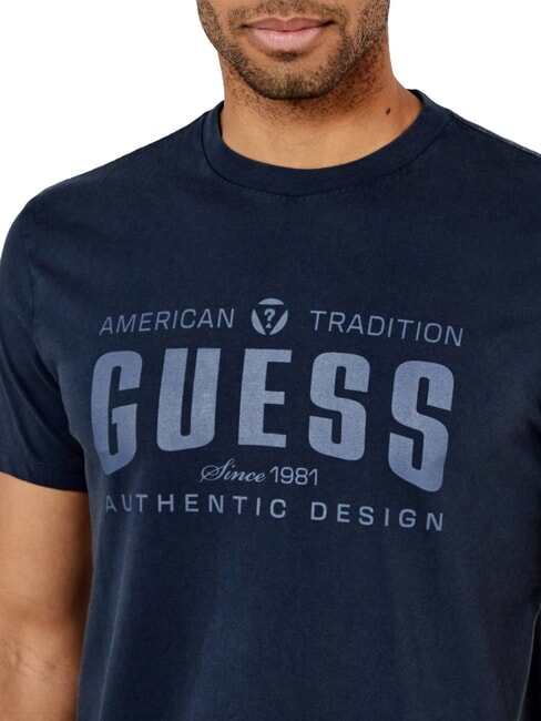 SS BSC TRADITION  Cotton T-Shirt smart blue multi - T-shirt