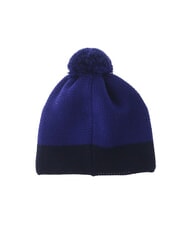 COLMAR TURNER Hat with cuff and pom pom abyss blue airforce - Hats - 2