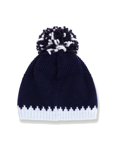 ARTHUR Hat with pom pom airforce-angelic blue - Hats