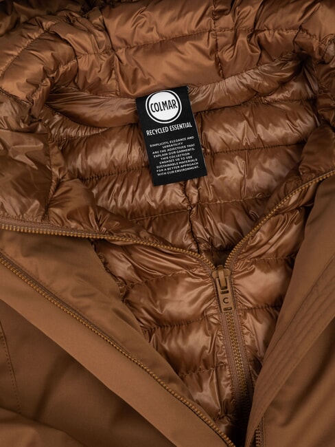 SURROUNDING Long padded jacket with hood mushroom - Women's Jackets