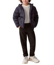 COLMAR UNCOMMON Quilted down jacket with hood navy blue - Baby Jackets - 3