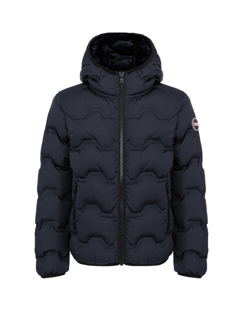 UNCOMMON Quilted down jacket with hood navy blue - Baby Jackets
