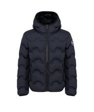 COLMAR UNCOMMON Quilted down jacket with hood navy blue - Baby Jackets - 4