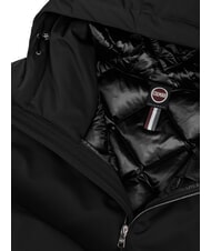 COLMAR PURENESS Bi-material down jacket with hood black - Women's down jackets - 3