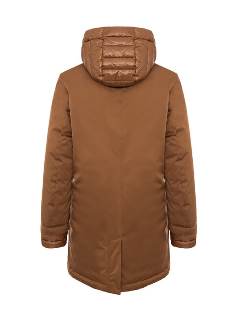 SURROUNDING Long padded jacket with hood mushroom - Women's Jackets