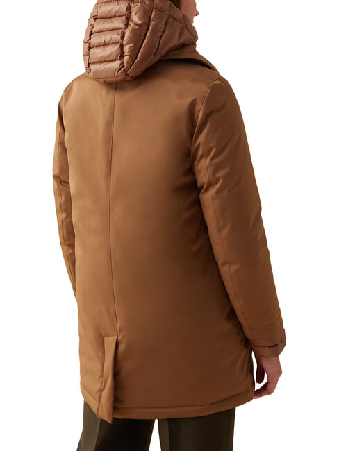 SURROUNDING Long padded jacket with hood mushroom - Women's Jackets
