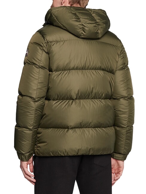 E CONCRETE Down jacket with hood bush - Men's down jackets