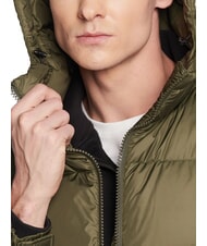 COLMAR E CONCRETE Down jacket with hood bush - Men's down jackets - 3