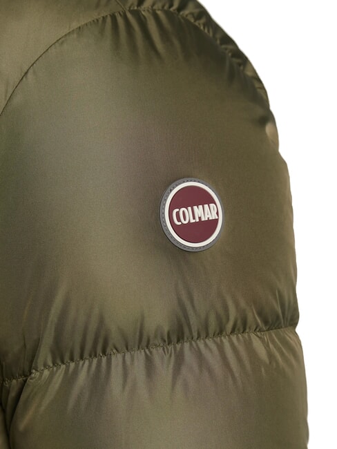E CONCRETE Down jacket with hood bush - Men's down jackets
