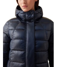 COLMAR FRIENDLY Long quilted down jacket navy blue - Women's down jackets - 2