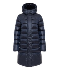 COLMAR FRIENDLY Long quilted down jacket navy blue - Women's down jackets - 3