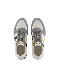 ARMANI EXCHANGE RIO Low sneakers neutral grey+off white - Men’s shoes - 4