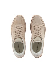 ARMANI EXCHANGE LEATHER Leather sneakers light mirage - Women’s shoes - 4