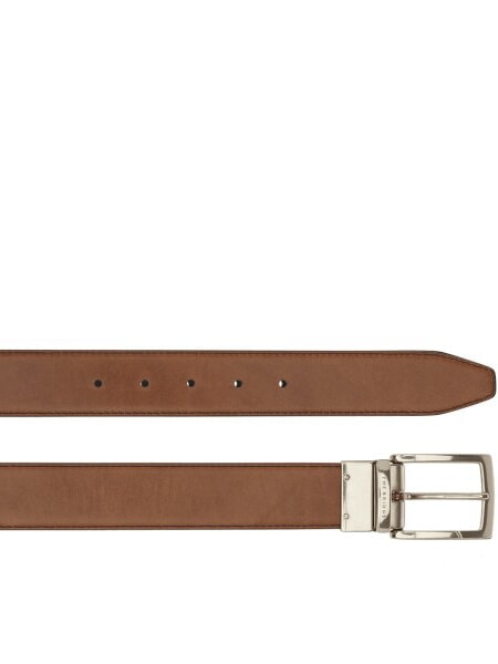 STORY Reversible leather belt Black - Belts