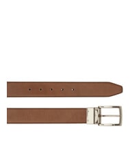 THE BRIDGE STORY Reversible leather belt Black - Belts - 3