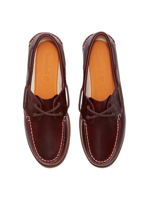 CLASSIC BOAT  Leather boat shoes burgundy full grain - Women&rsquo;s shoes