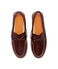 TIMBERLAND CLASSIC BOAT  Leather boat shoes burgundy full grain - Women&rsquo;s shoes - 5