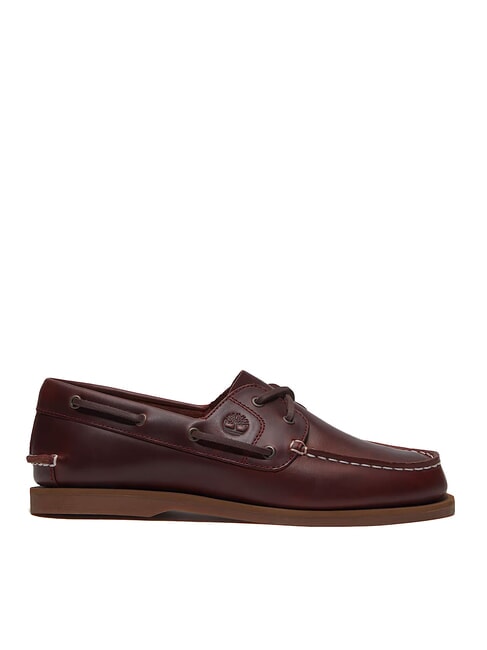 CLASSIC BOAT  Leather boat shoes burgundy full grain - Women&rsquo;s shoes