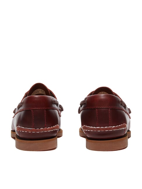 CLASSIC BOAT  Leather boat shoes burgundy full grain - Women&rsquo;s shoes