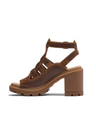 TIMBERLAND ALLINGTON High leather sandals full grain rust - Women&rsquo;s shoes - 3
