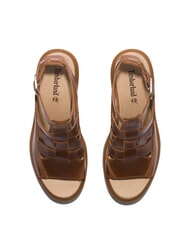 TIMBERLAND ALLINGTON High leather sandals full grain rust - Women&rsquo;s shoes - 5