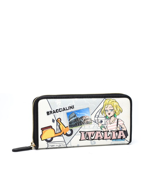 TUA CARTOLINE Italia Zip Around Wallet multi - Women’s Wallets