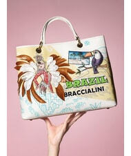 BRACCIALINI CARTOLINE Brazil Handbag, with shoulder strap multi - Women’s Bags - 4