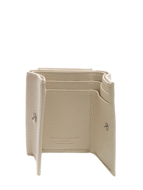 WALLETS GRAIN Small hammered leather wallet MARBLE - Women’s Wallets