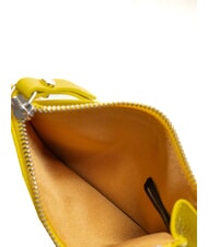 GIANNI CHIARINI GRAIN Flat leather wallet with zip shake - Women’s Wallets - 3