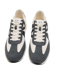 ARMANI EXCHANGE A|X LOGO Sneakers off white + dark grey - Men’s shoes - 5
