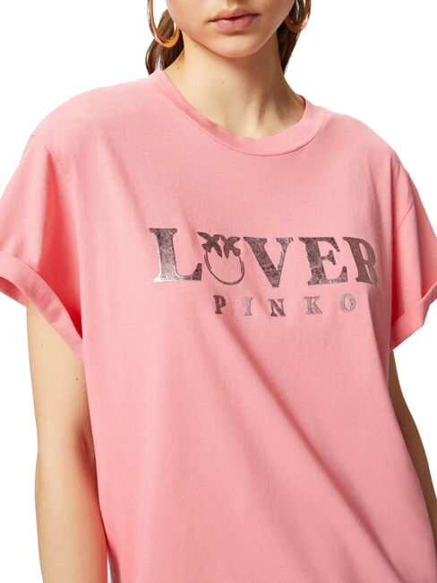 TORCETTI Printed T-shirt coral. sunny - T-shirt