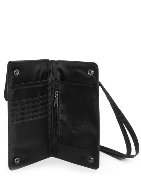 DALLER POUCH  Card holder with shoulder strap BlackDenim - Over-the-shoulder Bags for Men