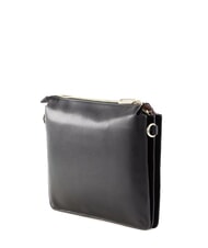 MANDARINA DUCK LUNA Leather shoulder bag BLACK - Women’s Bags - 3