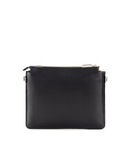 MANDARINA DUCK LUNA Leather shoulder bag BLACK - Women’s Bags - 4