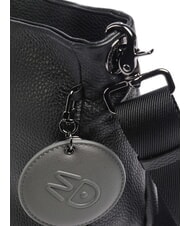 MANDARINA DUCK MELLOW LEATHER Leather shoulder bag Black - Women’s Bags - 3