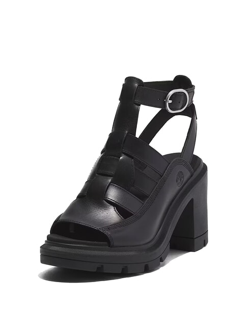 ALLINGTON High fisherman sandal black full grain - Women’s shoes