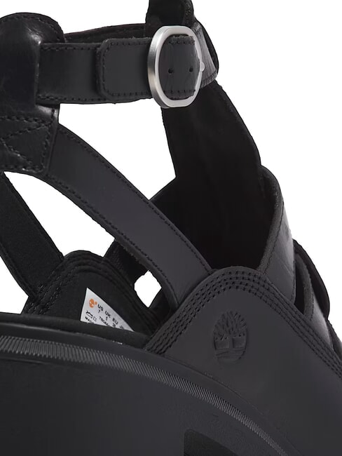 ALLINGTON High fisherman sandal black full grain - Women’s shoes