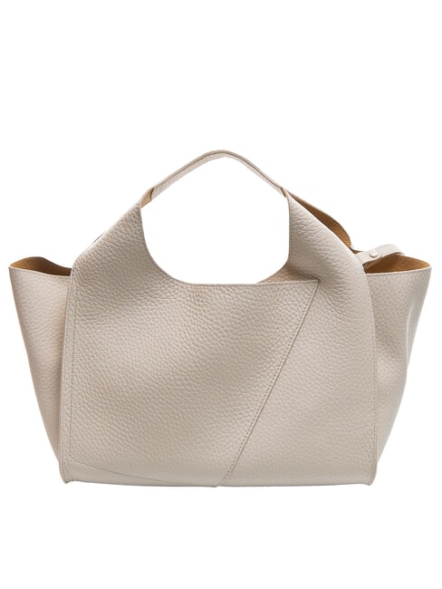 EUFORIA Hammered leather shoulder bag sand-nature - Women’s Bags