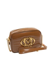 LOVE MOSCHINO CROCO PRINTED Camera case shoulder bag camel2 - Women&rsquo;s Bags - 2