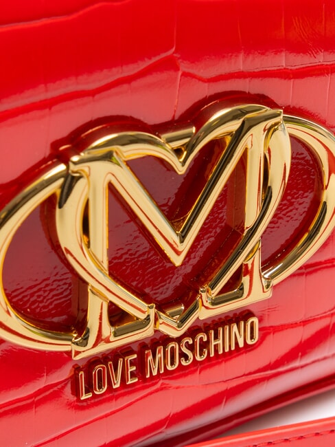 CROCO PRINTED Camera case shoulder bag red - Women&rsquo;s Bags