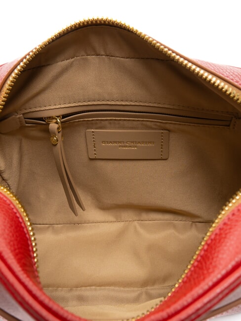 NINA Leather camera case bag cherry - Women’s Bags