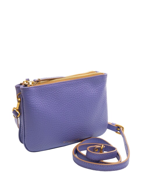 FRIDA Double zip leather shoulder bag opulence - Women’s Bags