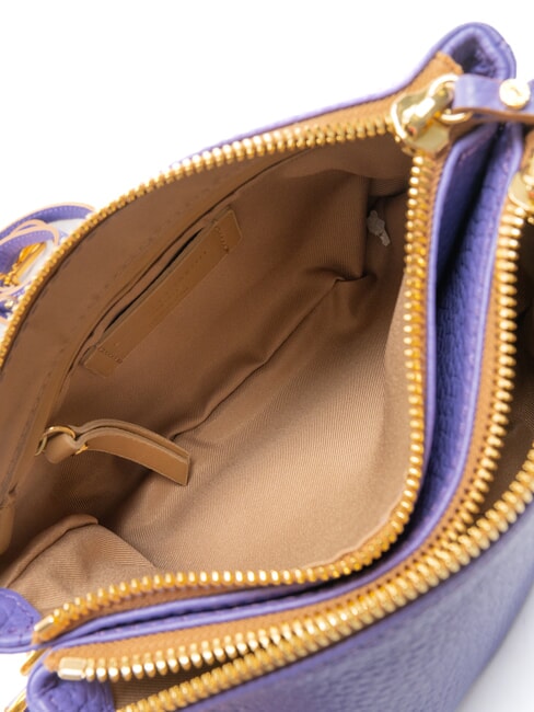 FRIDA Double zip leather shoulder bag opulence - Women’s Bags