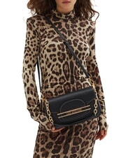 LOVE MOSCHINO CHAIN  Shoulder bag, with shoulder strap Black - Women’s Bags - 4