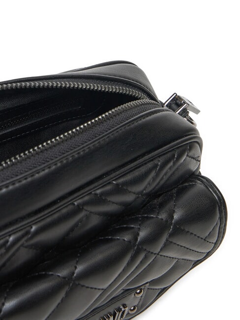 QUILTED  Mini Shoulder Camera Bag Black - Women’s Bags