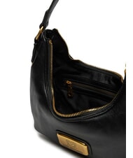 LOVE MOSCHINO ANCHOR Hobo shoulder bag, with shoulder strap Black - Women’s Bags - 3