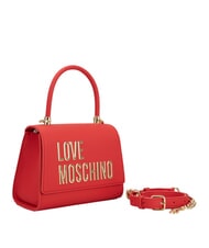 LOVE MOSCHINO LETTERING Mini Handbag, with shoulder strap RED - Women&rsquo;s Bags - 2
